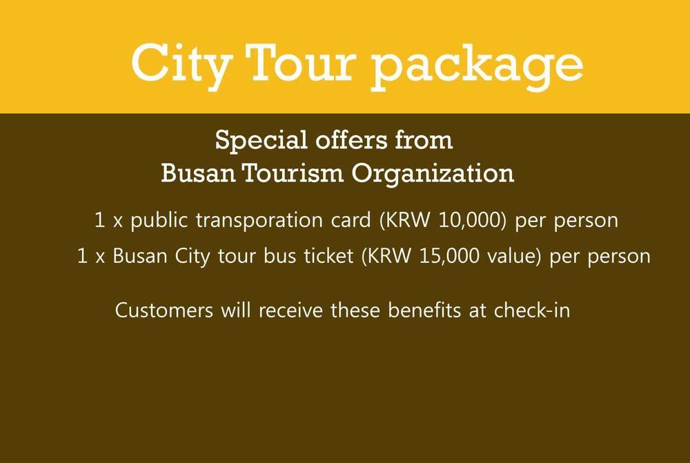 Haeundae Grand Hotel Μπουσάν Εξωτερικό φωτογραφία Busan City Tour Package