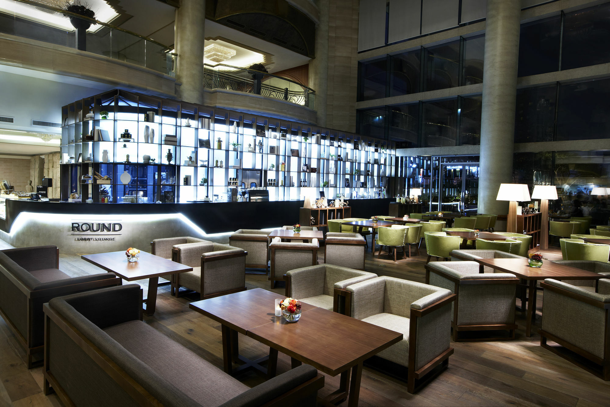 Haeundae Grand Hotel Μπουσάν Εστιατόριο φωτογραφία The lounge at the airport