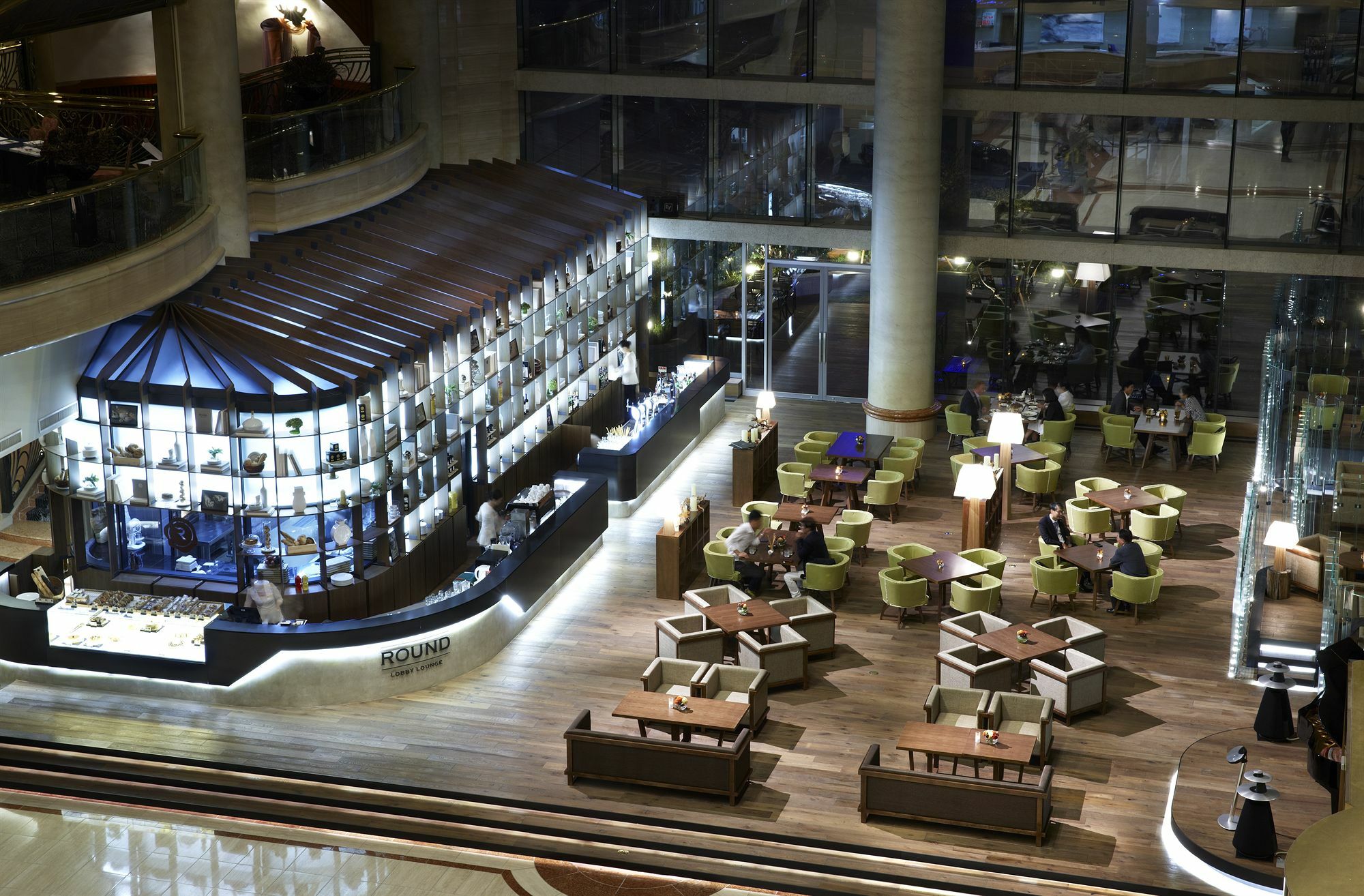 Haeundae Grand Hotel Μπουσάν Εξωτερικό φωτογραφία The lobby of the hotel