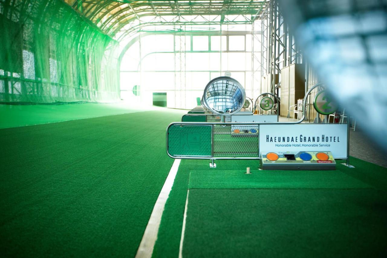 Haeundae Grand Hotel Μπουσάν Εξωτερικό φωτογραφία The indoor training centre